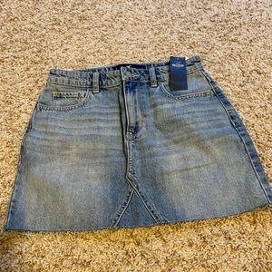 Hollister denim skirt